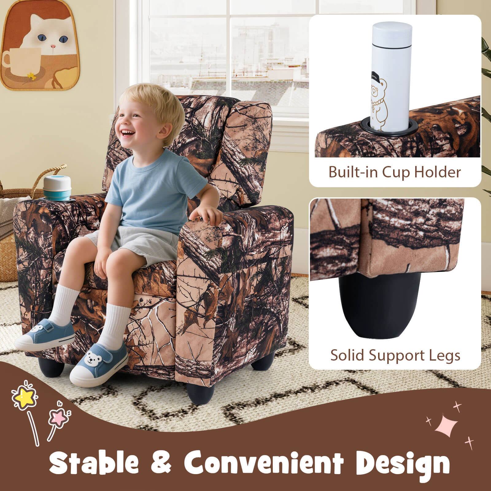 Built-in Cup Holder  
Solid Support Legs  
Stable & Convenient Design