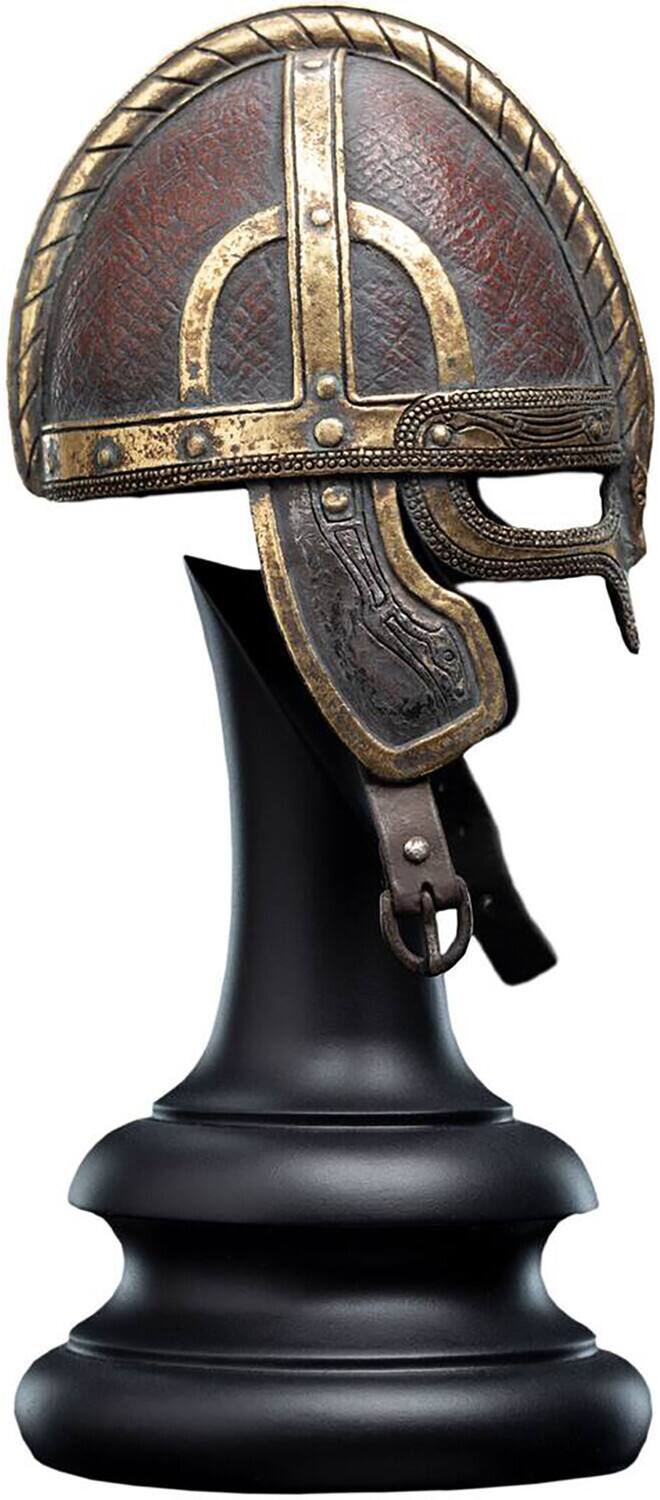 Alt View 2. Weta Workshop - WETA Workshop Mini Prop Replica - The Lord of the Rings Trilogy - Rohirrim Soldier's Helm 1:4 Scale - COLLECTIBLES - Multicolor.