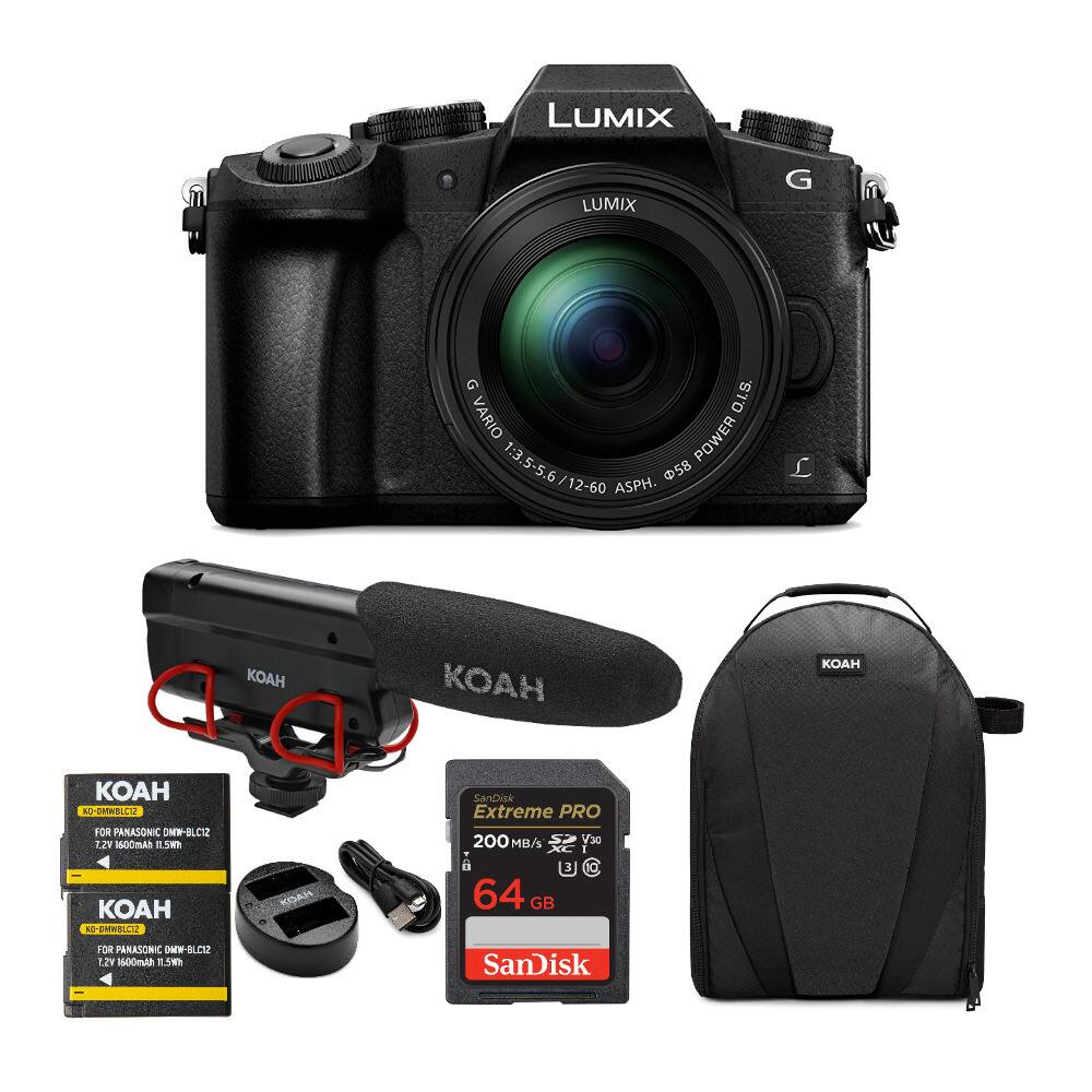 LUMIX LUMIX G f 1:3.5-5.6/12-60 ASPH. 58 S
KOAH KOAH OAH
a WOLC12 FOR PANASONIC OMW-BLCIZ L2 MOCNAS E5N
SanDisk Extreme PRO 200 MB/s
y0 3 64 GB
PANASONIC CCW-RLCS 21 500mAh .5W SanDisk