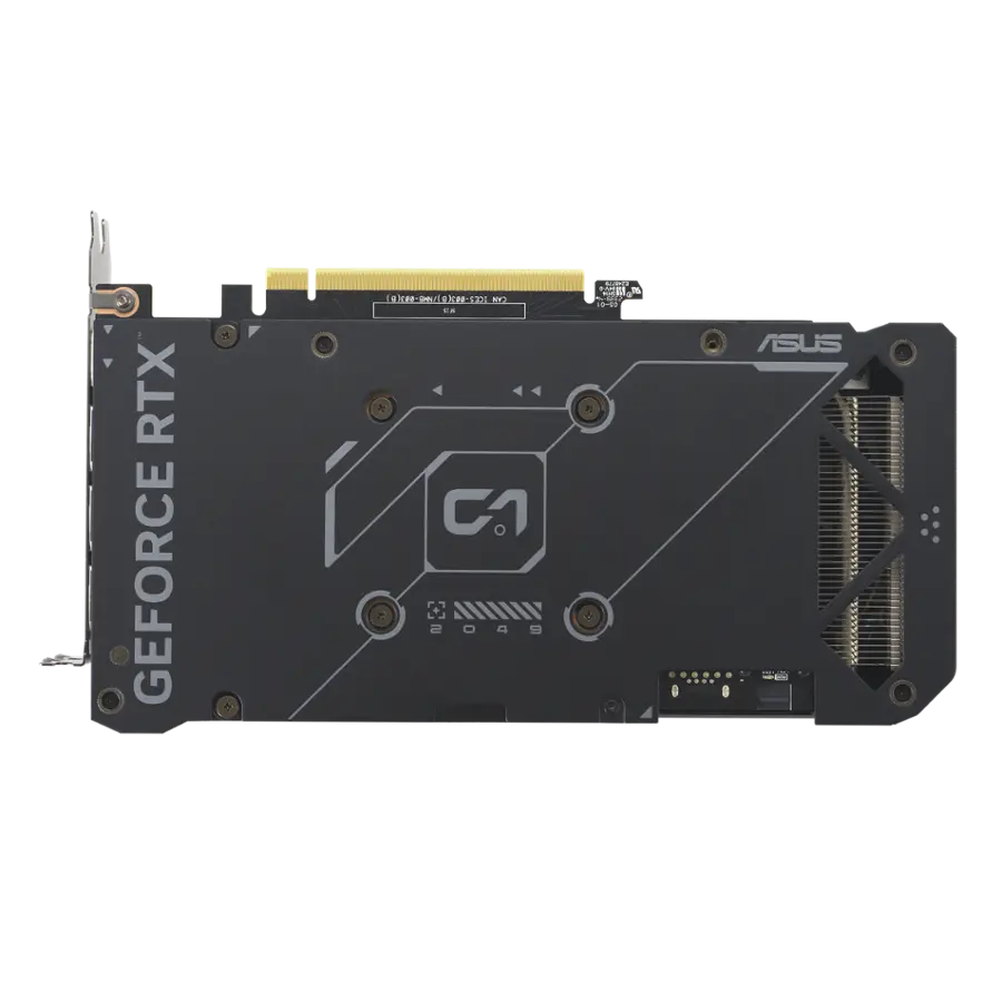 The text on the image reads: "GeForce RTX 2049".