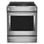 KitchenAid - 6.4 Cu. Ft. Self-Cleaning Slide-In Electric Convection Range - Stainless Steel