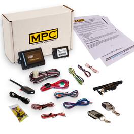 MPC - Complete 2 Way LCD Remote Start/Keyless Entry Kit For 1997-2001 Ford Expedition - Black