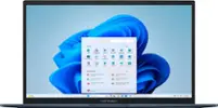 ASUS - Vivobook 17" FHD Laptop - Intel Core i3-1215U with 8GB Memory - 512GB SSD - Quiet Blue - Front_Zoom