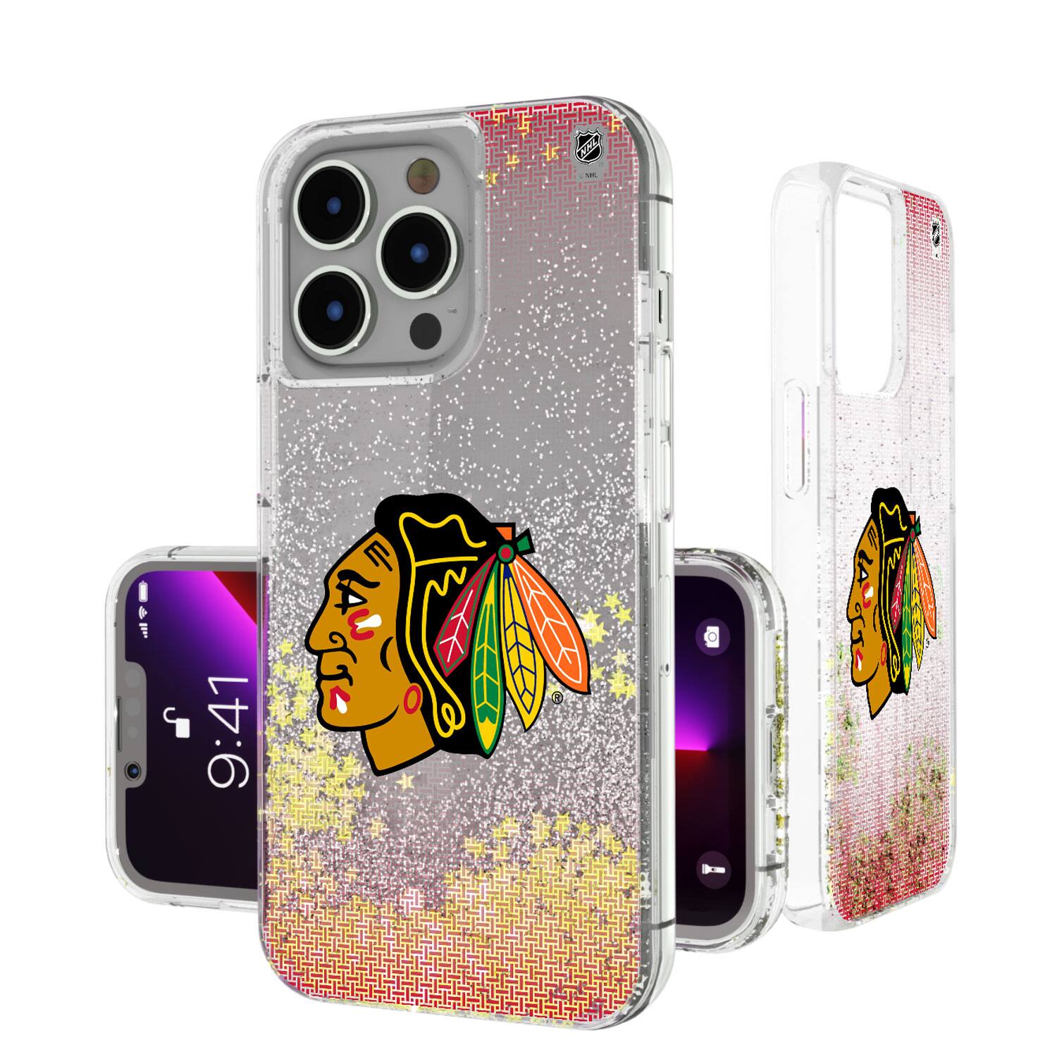 Keyscaper - NHL - Chicago Blackhawks Linen Logo iPhone Glitter Case - 13 Pro - Multicolor price history on PriceWatchPro