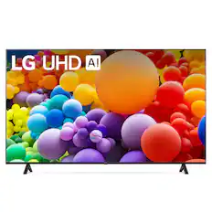 Front. LG - 65” Class UT70 Series LED 4K UHD Smart webOS TV (2024).