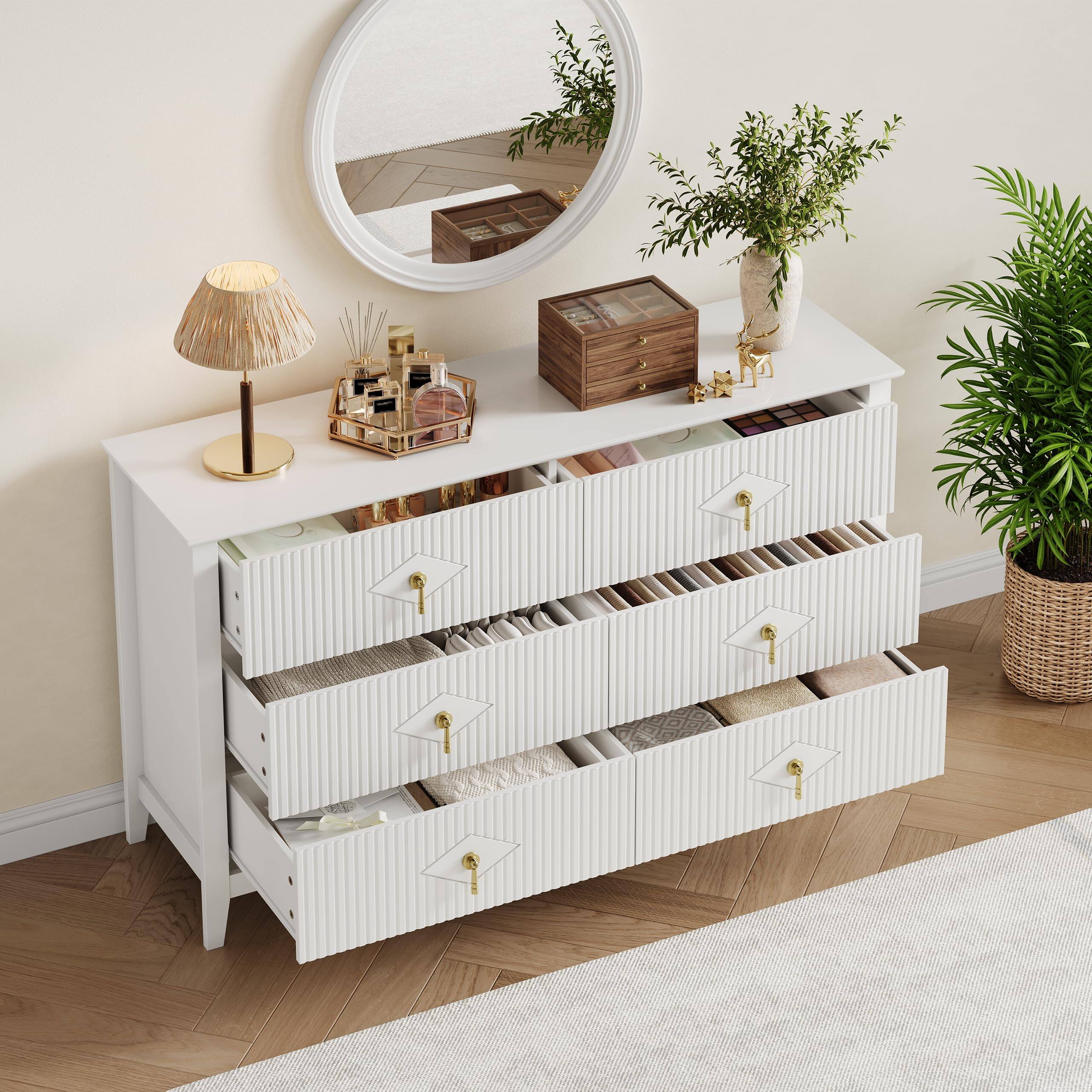 extra long bedroom dresser Shrewsbury Rustic Solid Wood 7 Drawer Tall Dresser