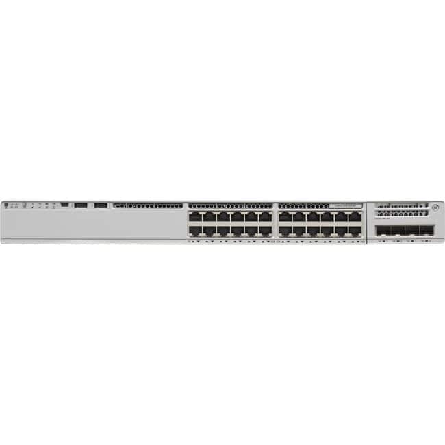 Cisco Consumer Products - Cisco Catalyst 9200 24-port PoE+ Switch. Network Essentials - 24 Ports - Manageable - Gigabit Ethernet, 10 Gigabit - Unknown