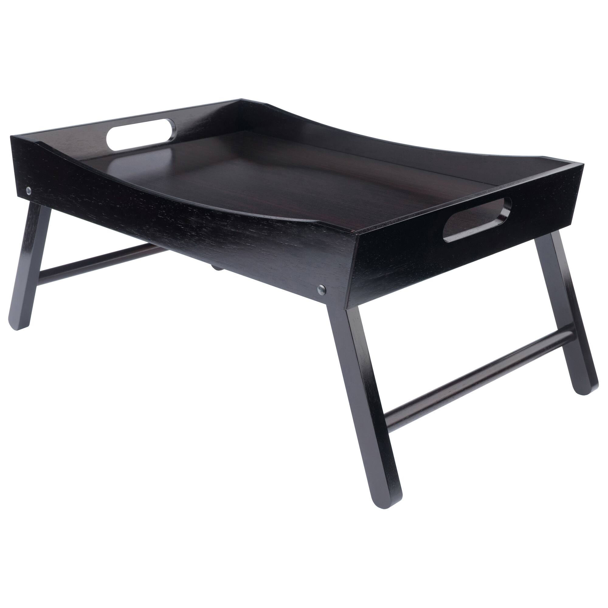 Front. Winsome Wood - Benito Breakfast Tray - Espresso.