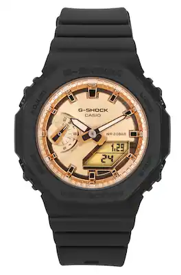 Casio - G-Shock Analog Digital Resin Strap Dial Quartz GMA-S2100MD-1A 200M Women's Watch - Rose Gold