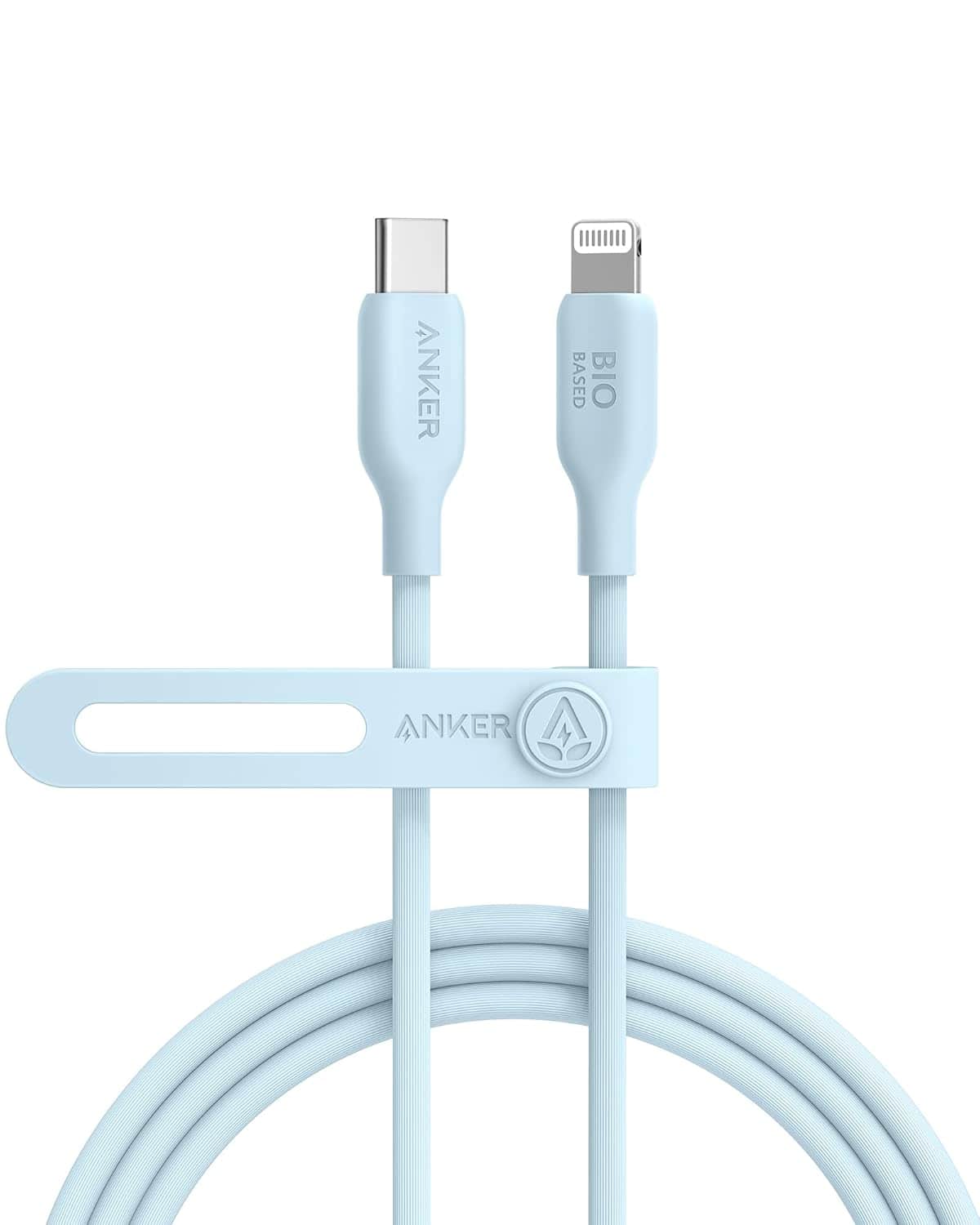 Anker - USB C to Lightning Cable[6FT] - Blue