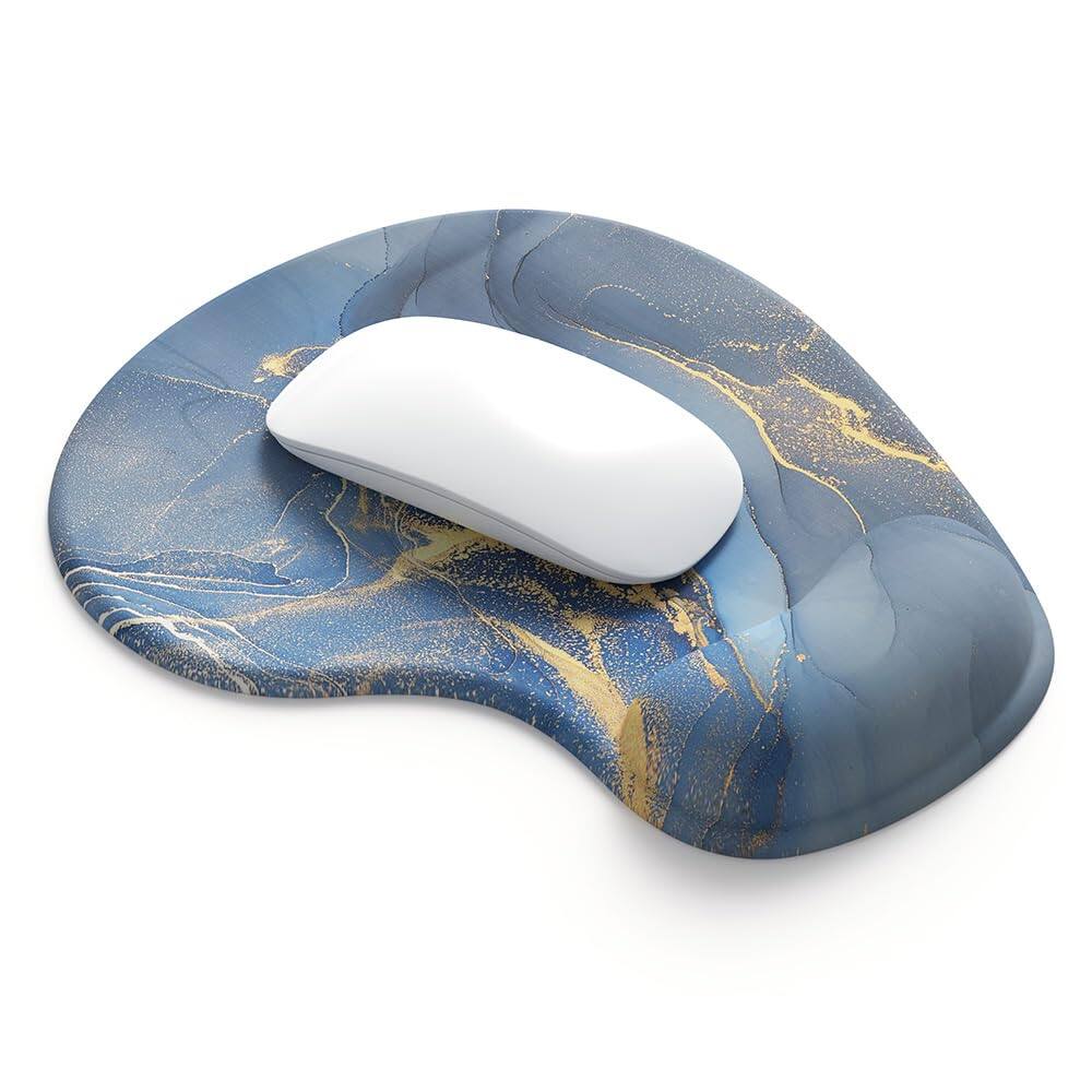 Front. Stamp n Camp - Office Mousepad With Gel Wrist Support - Gaming Desktop Mouse Pad Rest Design Gamepad Mat Rubber Base For Laptop - 15acurrents.