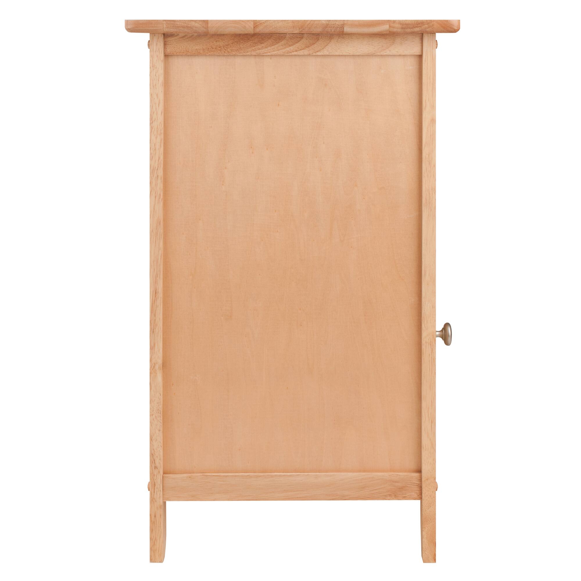 Back. Winsome Wood - Eugene Accent Table, Nightstand - Natural.