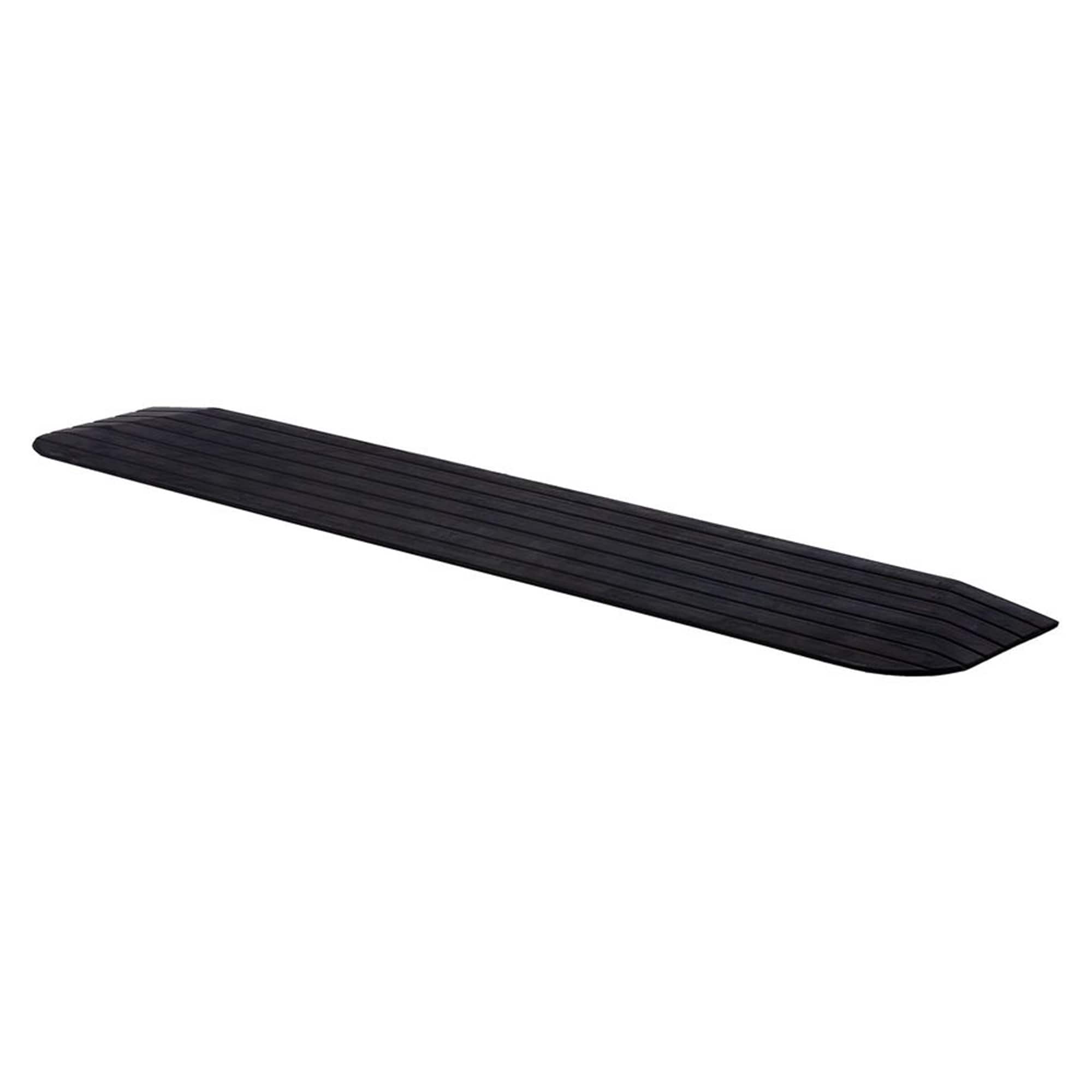 Silver Spring - Rubber Threshold Ramp for Wheelchairs, Scooters & More, 0.5" Rise - Black