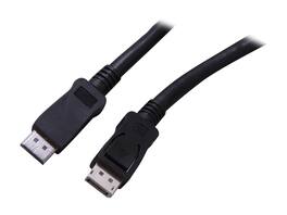 StarTech.com - DISPLPORT50L 50ft Black DisplayPort M/M Cable with Latches