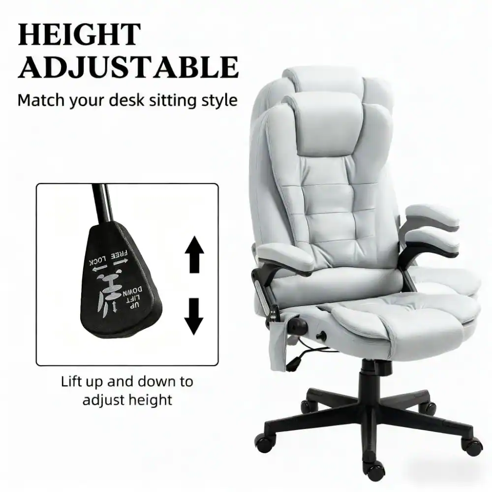 HEIGHT ADJUSTABLE  
Match your desk sitting style  

FREE LOCK  
NMOG  

LIFT UP  
Lift up and down to adjust height
