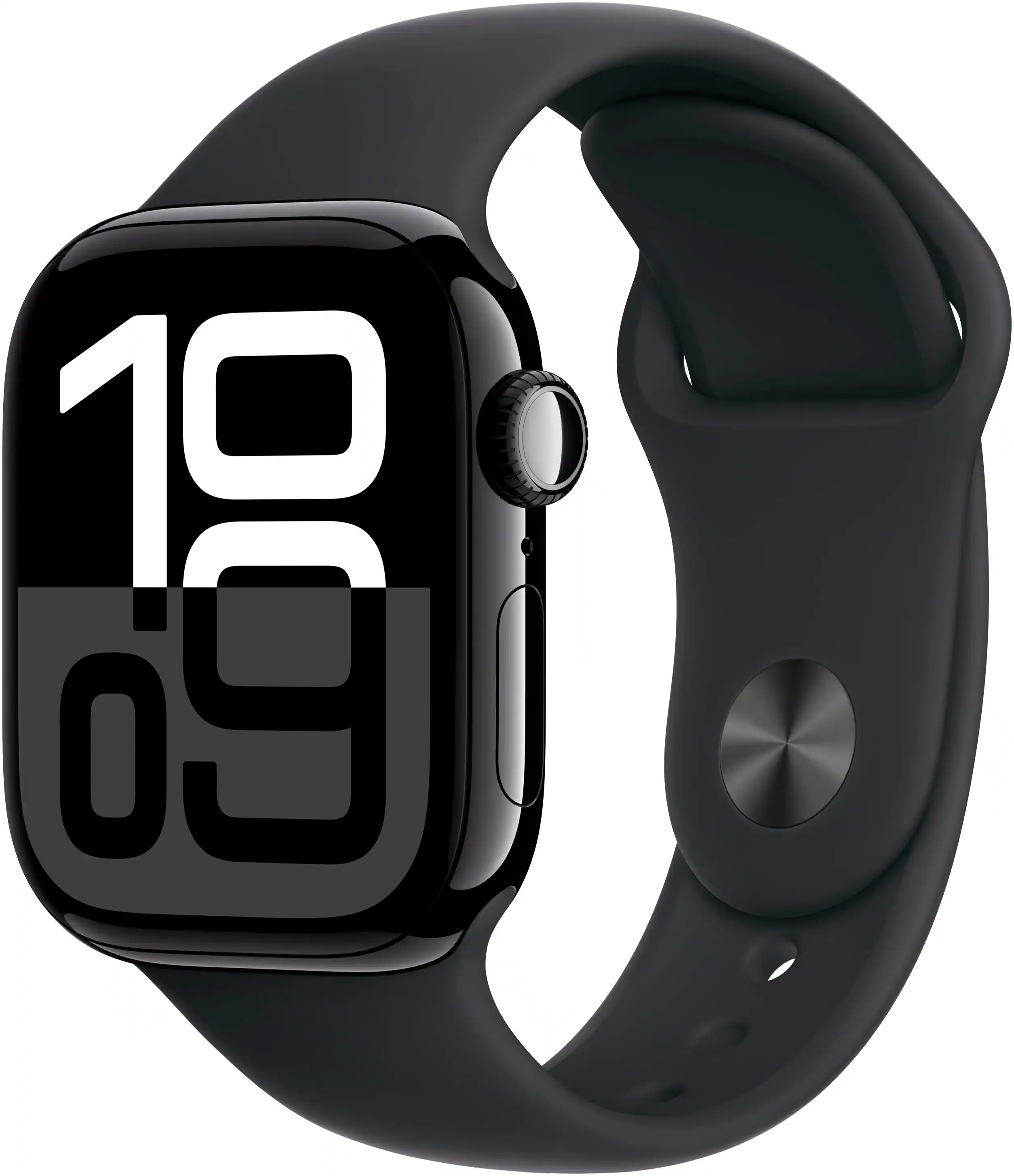 Jet Black - Aluminum - Sport Band - Black