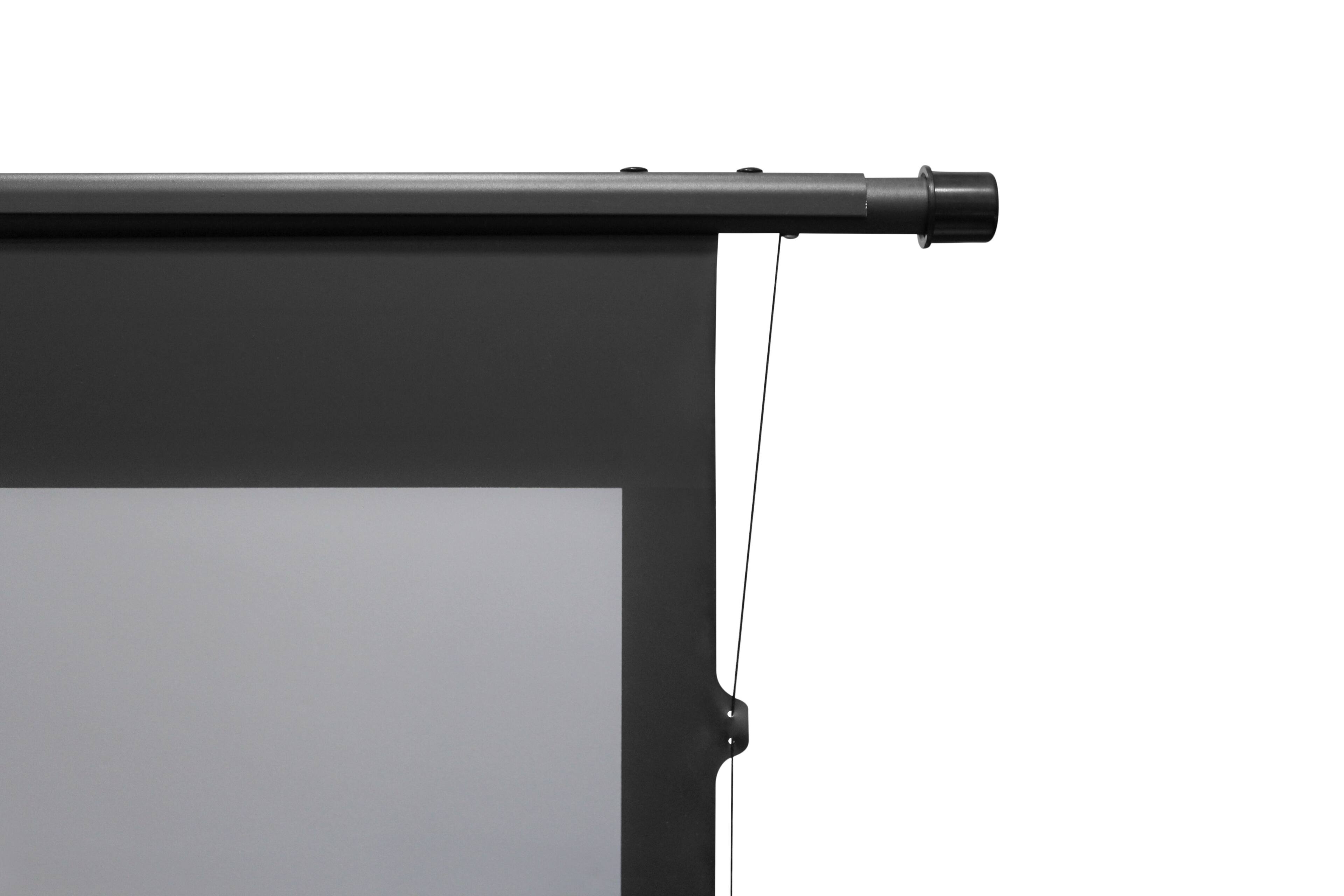 Alt View 6. Elite Screens - QuickStand 5-Second CineGrey5D,145"Diag,Floor Pull-Up Portable CeilingLightRejecting Screen  QS145HT-C5D - Black.