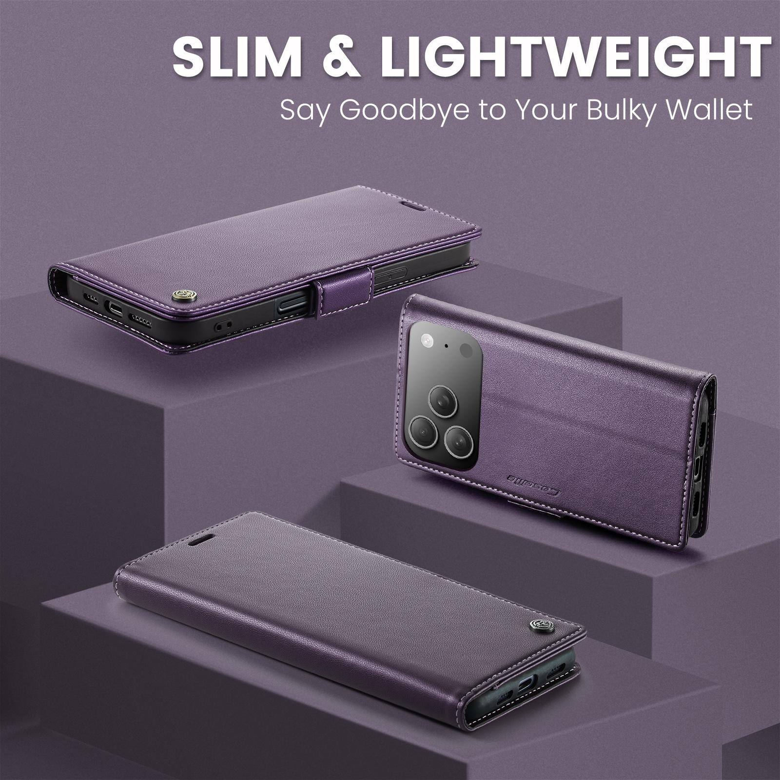 SLIM & LIGHTWEIGHT  
Say Goodbye to Your Bulky Wallet