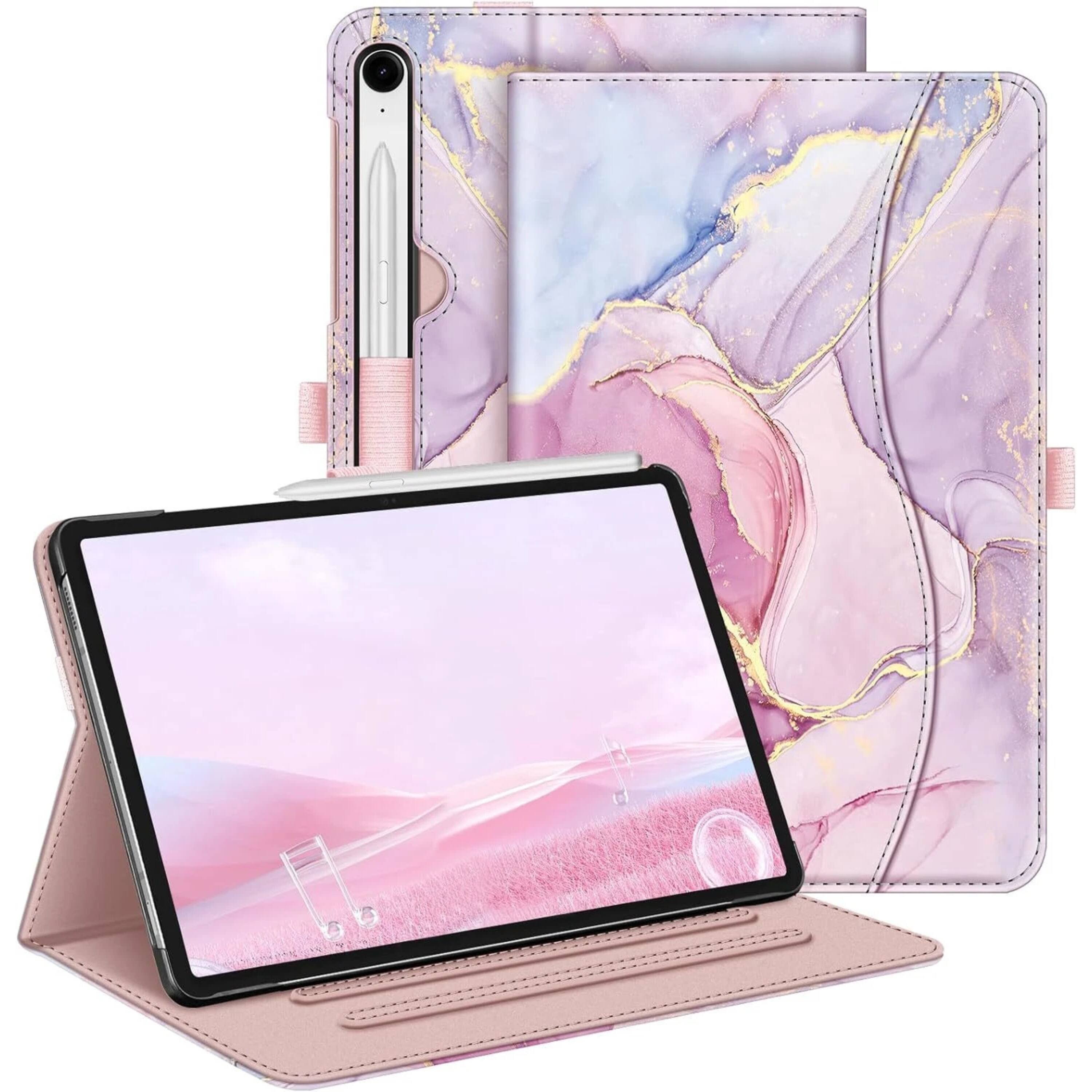 Kitcheniva - Slim Protective Case For Samsung Galaxy Tab S9 FE 10.9 Inch 2023 With Auto Sleep-Wake - Dreamy Marble price history on PriceWatchPro