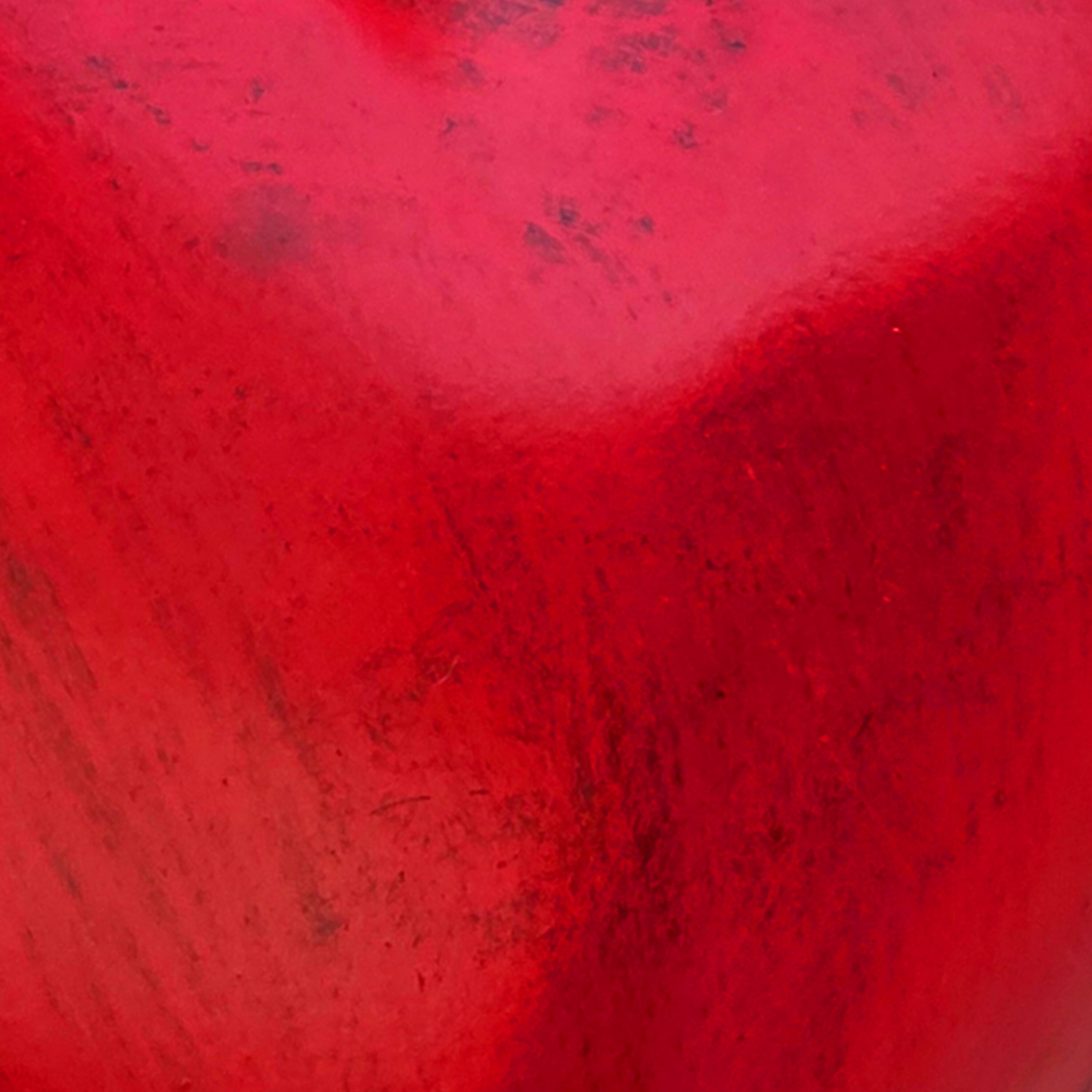 Alt View 4. Manhattan Lane - Myri Decorative Metal Heart Wall Decor Set of 3, Classic Red with Jute Hanging Rope, 12, 9.5, 7 Inches - Red.