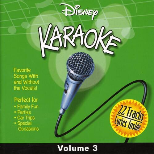 Various Artists - Disney Karaoke, Vol. 3   - COMPACT DISCS [CD]