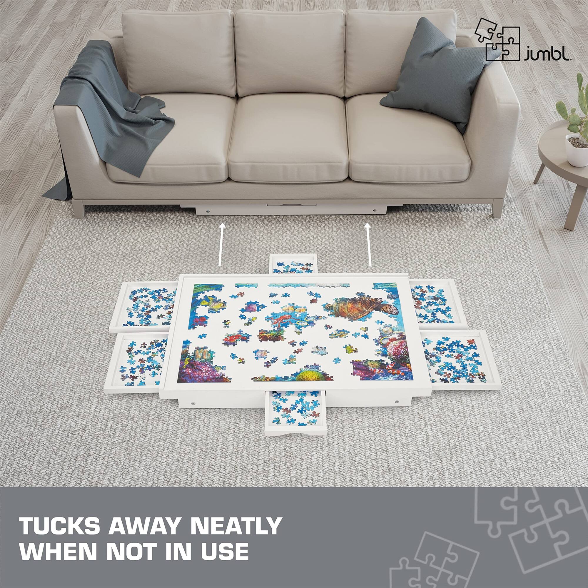 2 jumbl TUCKS AWAY NEATLY WHEN NOT IN USE