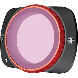 PGYTECH - Multi-Coated Magnetic Circular Polarizer Filter for DJI Osmo Pocket 3 and 4 Camera