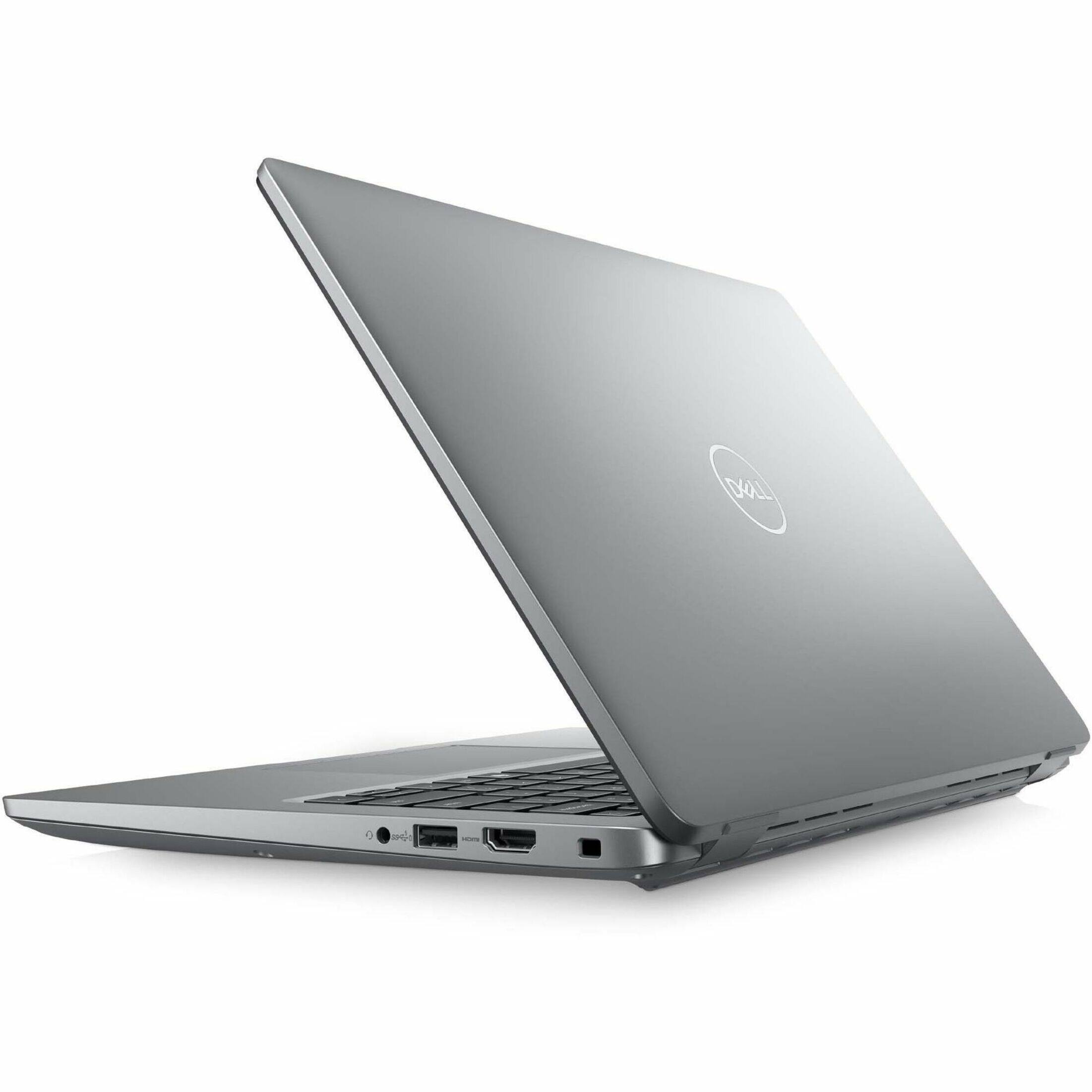 Alt View 11. Dell - Latitude 5000 14" Laptop - Intel Core Ultra 5 with 16GB Memory - 256 GB SSD - Titan Gray, Gray.