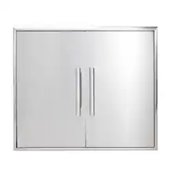 Coyote Outdoor Living - 31" Double Access Door - Stainless Steel - Front_Zoom