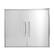 Front. Coyote Outdoor Living - Coyote Outdoor Living 39" Double Access Door - Stainless Steel.