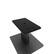 Alt View 10. Kanto - 6" Universal Desktop Speaker Stands with Cable Management, Pair - Black.