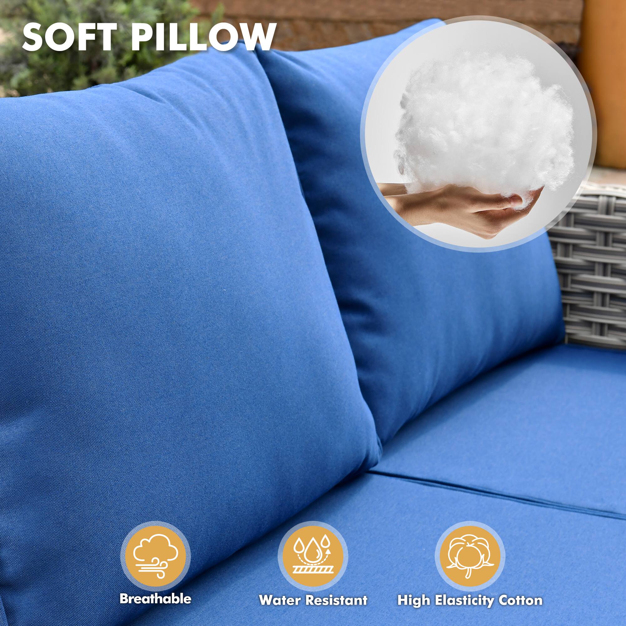 SOFT PILLOW

- Breathable
- Water Resistant
- High Elasticity Cotton