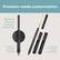 Precision meets customization
Pro Pen 3: Wacom's finest pen technology
3 buttons for maximum productivity and control
Configure with different grips and weight balance