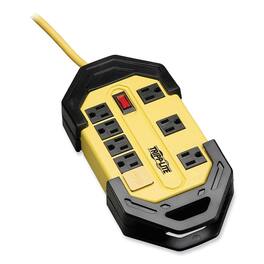 Tripp Lite - TLM812GF Protect It! 8-Outlet Safety Power Strip with GFCI Plug and 12 ft. Cord - Yellow/Black