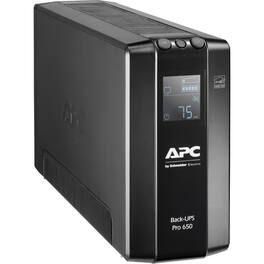 APC - by Schneider Electric Back-UPS Pro BR650MI 650VA Tower UPS - Tower - AVR - 12 Hour Recharge - 230 V AC Output - Unknown