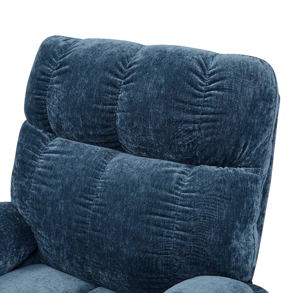 Alt View 9. Ropilly - Ropilly Dual OKIN Motor Power Lift Recliner, Lift Chair for Elderly with Heat and Massage - Blue.