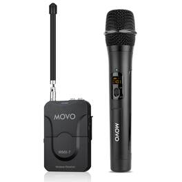 MOVO - WMX-7-TH-RX VHF Handheld Wireless Microphone System for Cameras