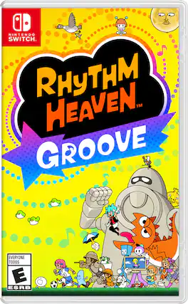 NINTENDO SWITCH RHYTHM HEAVEN™ GROOVE
EVERYONE TODOS ESRB - E (Everyone)