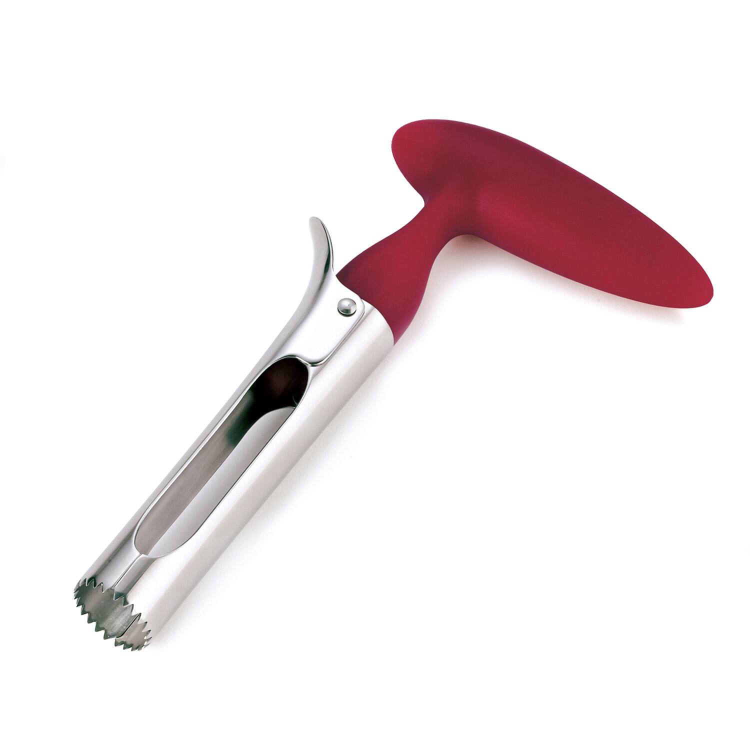 Front. Cuisipro - Easy Release Apple Corer - Red.