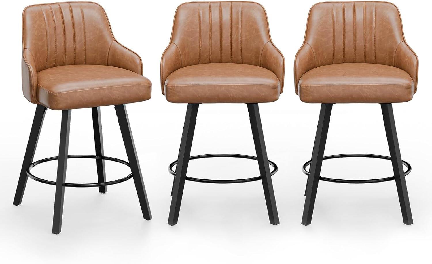 Brown Pu-Set of 3