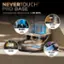The text on the image is grouped and corrected as follows:

1. TM NEVERTOUCH PRO BASE: Total hands-free cleaning for up to 30 days.
2. Self-refill up to 30 days.
3. Self-empty up to 60 days.
4. Shark 81 Pad Drop.
5. Self-clean up to 10 days.