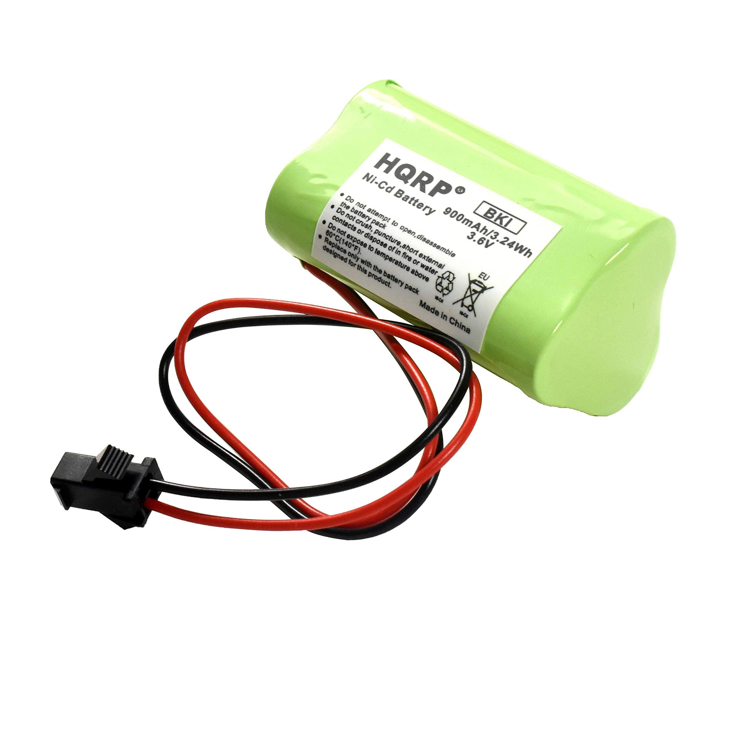 HQRP Ni-Cd Battery  
900mAh/3.6V 24Wh  
BKI  
Do not attempt to open, disassemble, or puncture.  
Do not expose to fire or external heat.  
Do not dispose of in water.  
Do not short circuit.  
Do not expose to temperatures above 60°C.  
Made in China  
EU