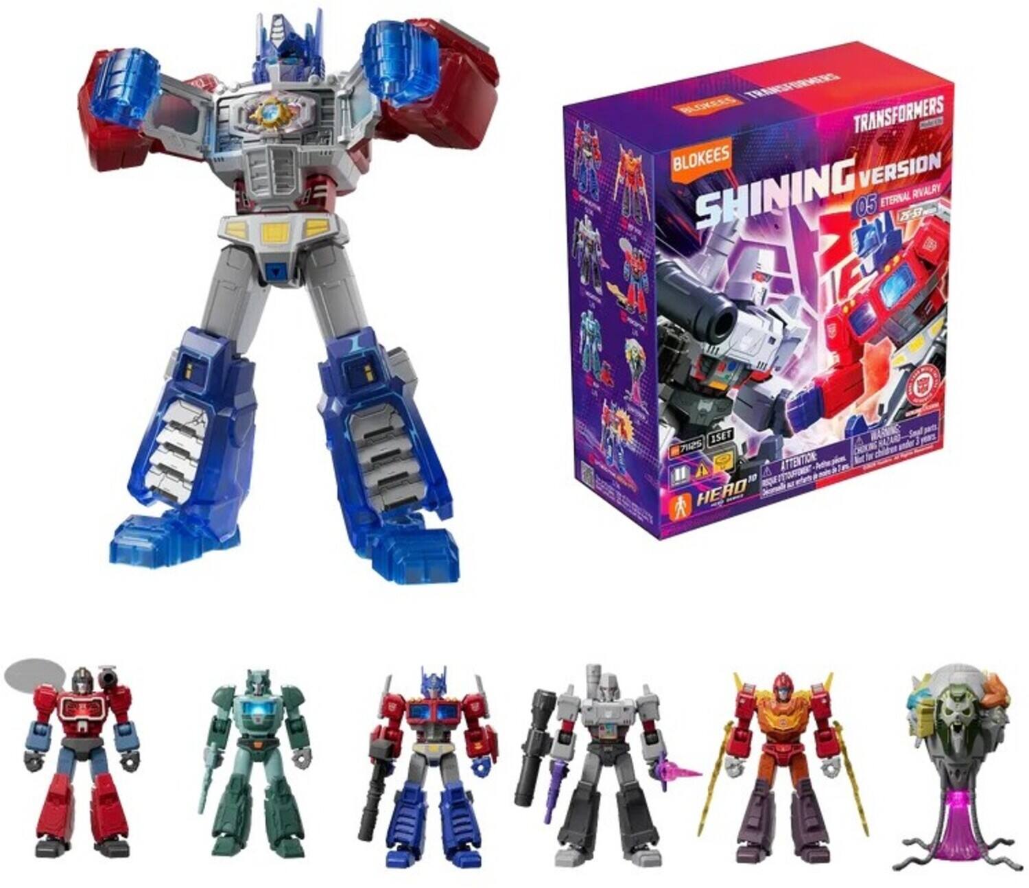 Blokees - Transformers - Shining Version - 05: Eternal Rivalry 6ct Display - COLLECTIBLES