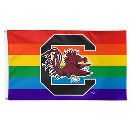 WinCraft - South Carolina Gamecocks 3' x 5' Single-Sided Deluxe Team Pride Flag - Multicolor