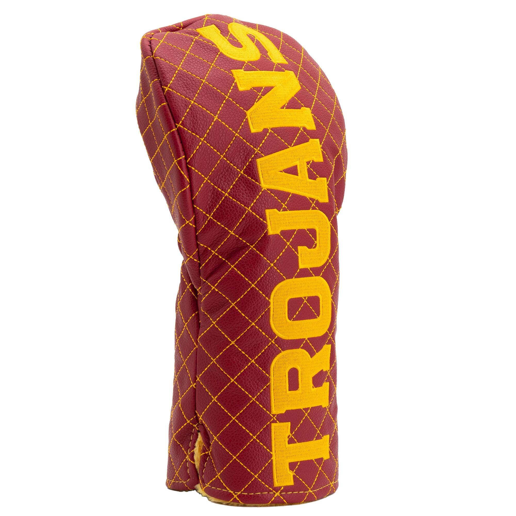 Alt View 2. Team Golf - USC Trojans Quilted Driver Headcover - Multicolor.