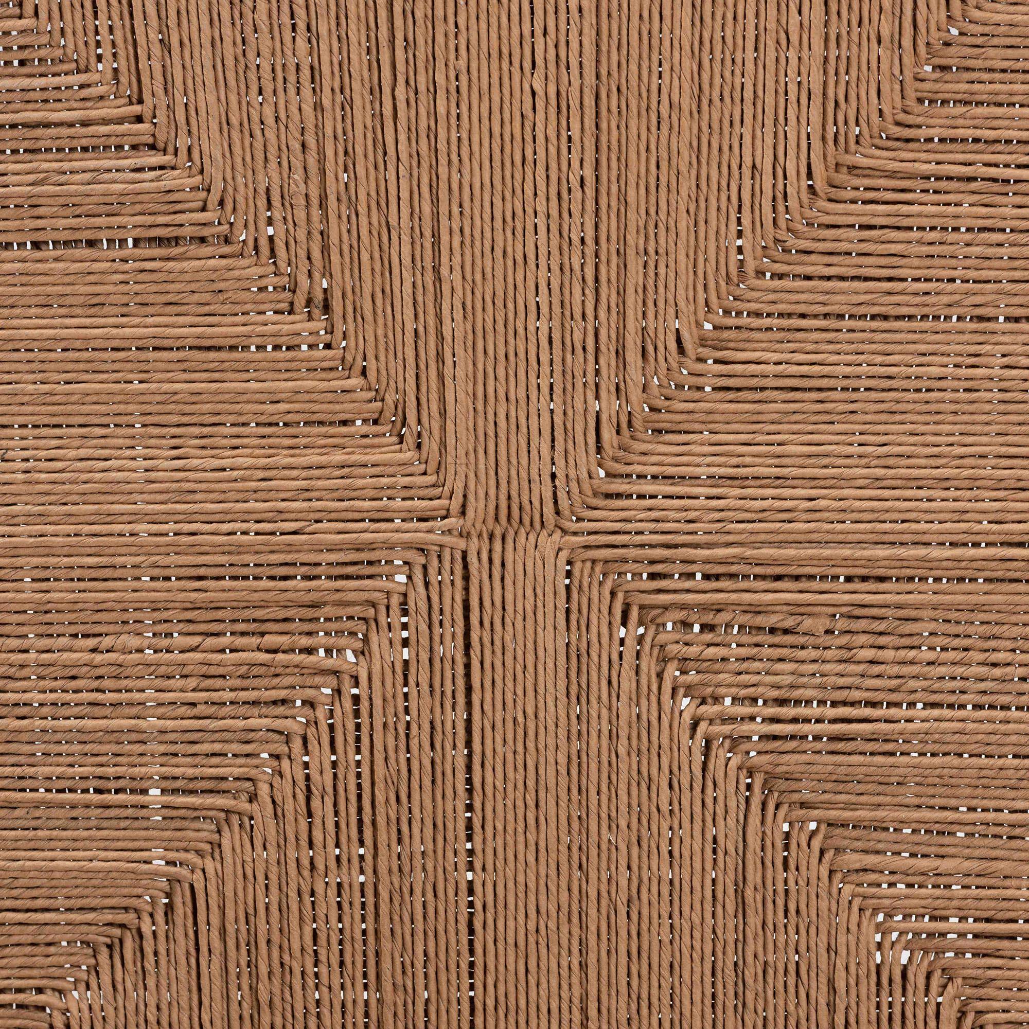 Alt View 2. bali & pari - Alva Paper Loom Woven 2-Piece Dining Chair Set - Handwoven Side Chair with Mahogany Wood Frame - Honey/Brown.