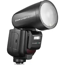 Flashpoint - Zoom Li-Ion X PRO R2 TTL Round Flash For Nikon, Godox V1Pro N