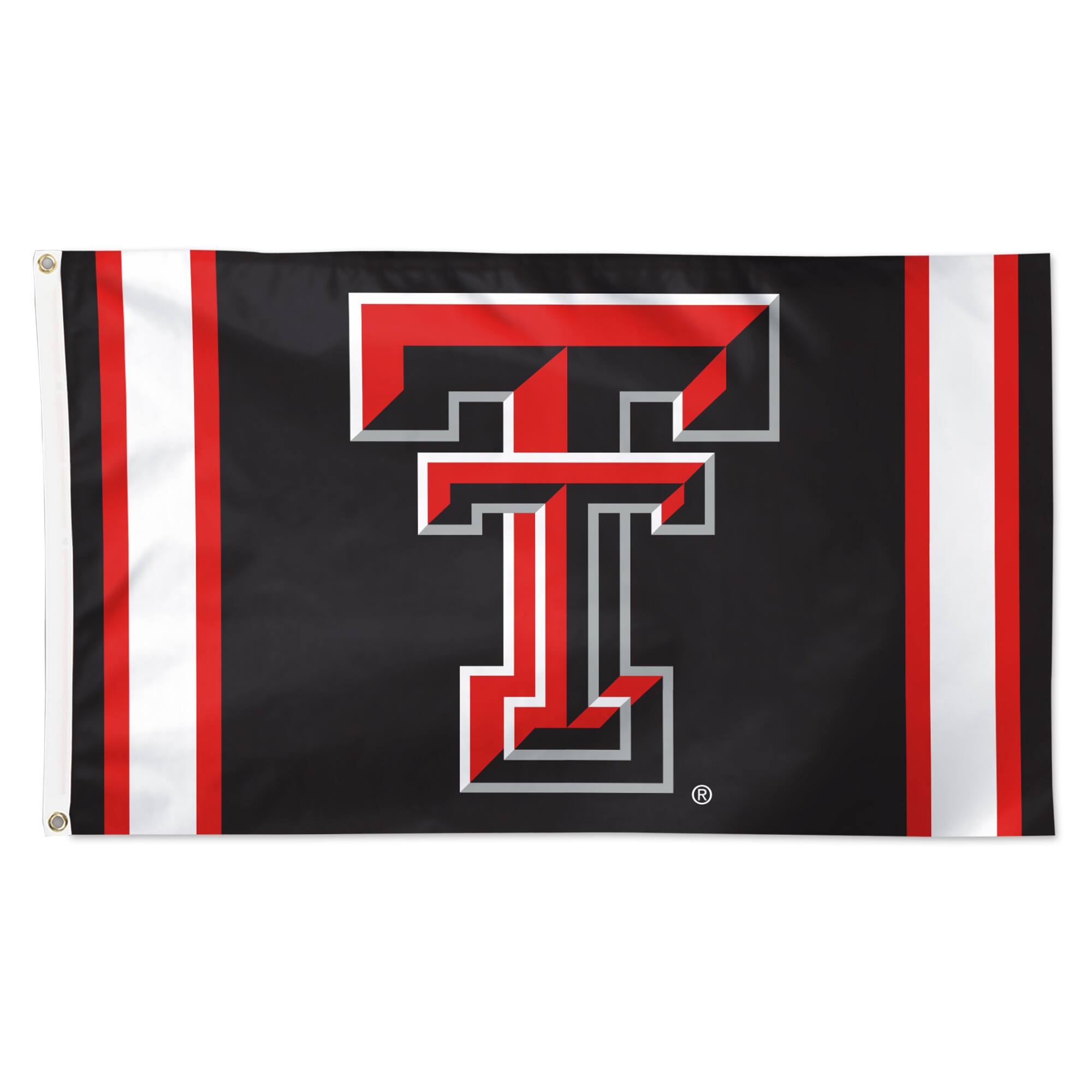WinCraft - Texas Tech Red Raiders 3' x 5' Vertical Stripe Deluxe Single-Sided Flag - Multicolor