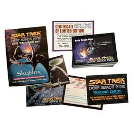 Skybox Press - Star Trek Deep Space Nine 1993 Skybox Premiere Card Set | 48 Cards - Black