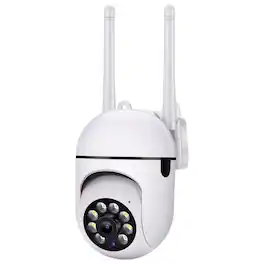 Cluzine - 1080P PTZ WiFi Security Camera, Night Vision,Motion Detection, Outdoor/Indoor Home Surveillance